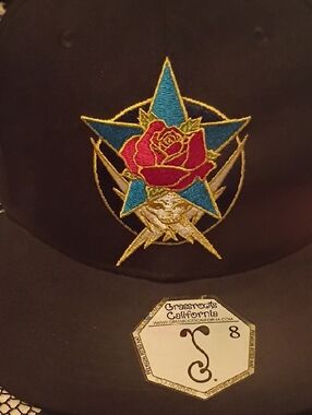 Limited Edition Stanley Mouse Dead Star Grassroots California Fitted Flat Brim
